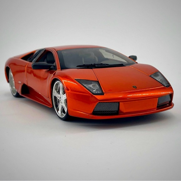Maisto Playerz 2001 Lamborghini Murcielago Burnt Orange 1:18 1/18 Scale Diecast - Picture 7 of 13